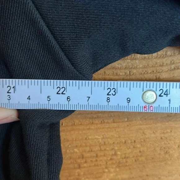 Hugo Boss Mens Black Sweatshirt LG Red Logo Warm Casual Streetwear Y2K Retro - Picture 7 of 8